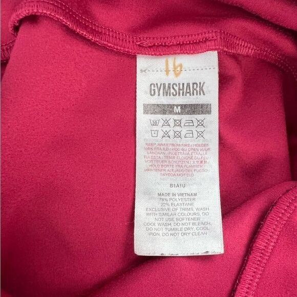Gymshark Elevate Maroon Leggings Medium - Picture 7 of 7